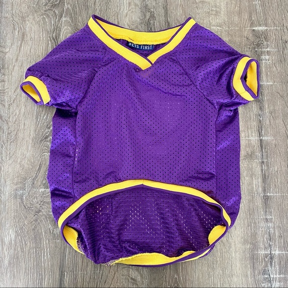 LSU Tigers Pet Dog Football Jersey - Picture 10 of 12
